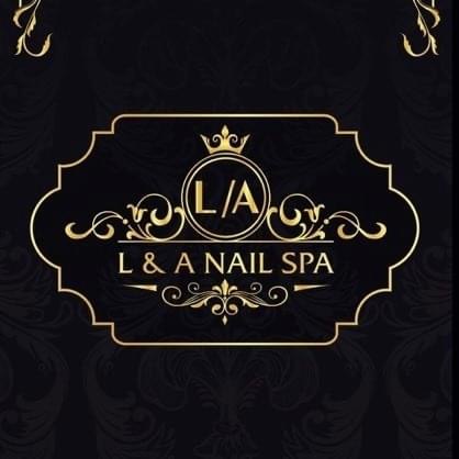 L&A nail spa Logo