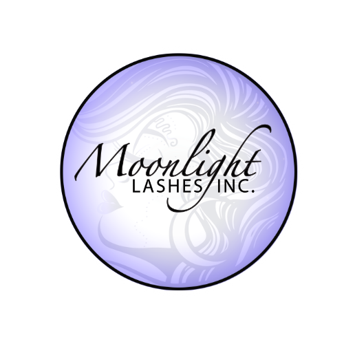 Moonlight Lashes Inc. Academy and Services Logo