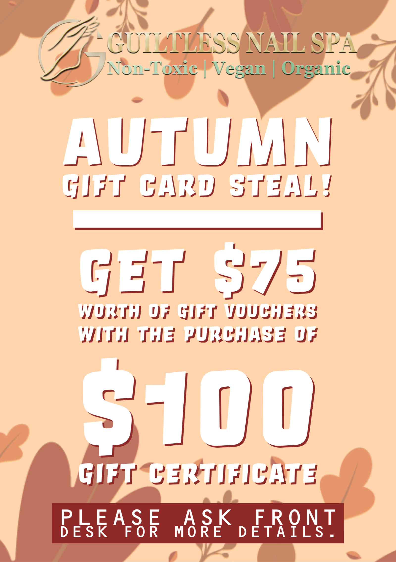 Autumn Gift Card Steal!