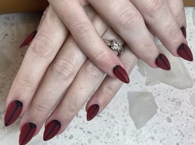 Deep Red Matte
