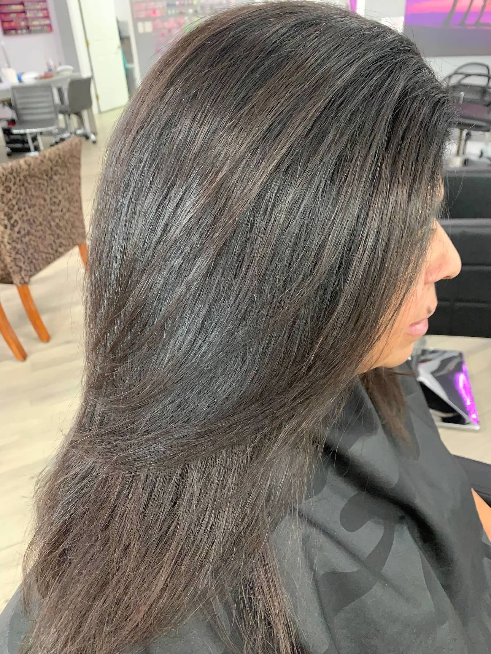 Color retouch roots single shade 