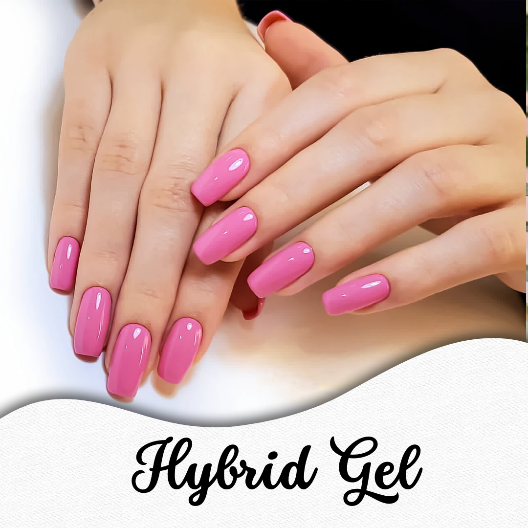 Hybrid Gel or Gel X (Acrylic Replacement)