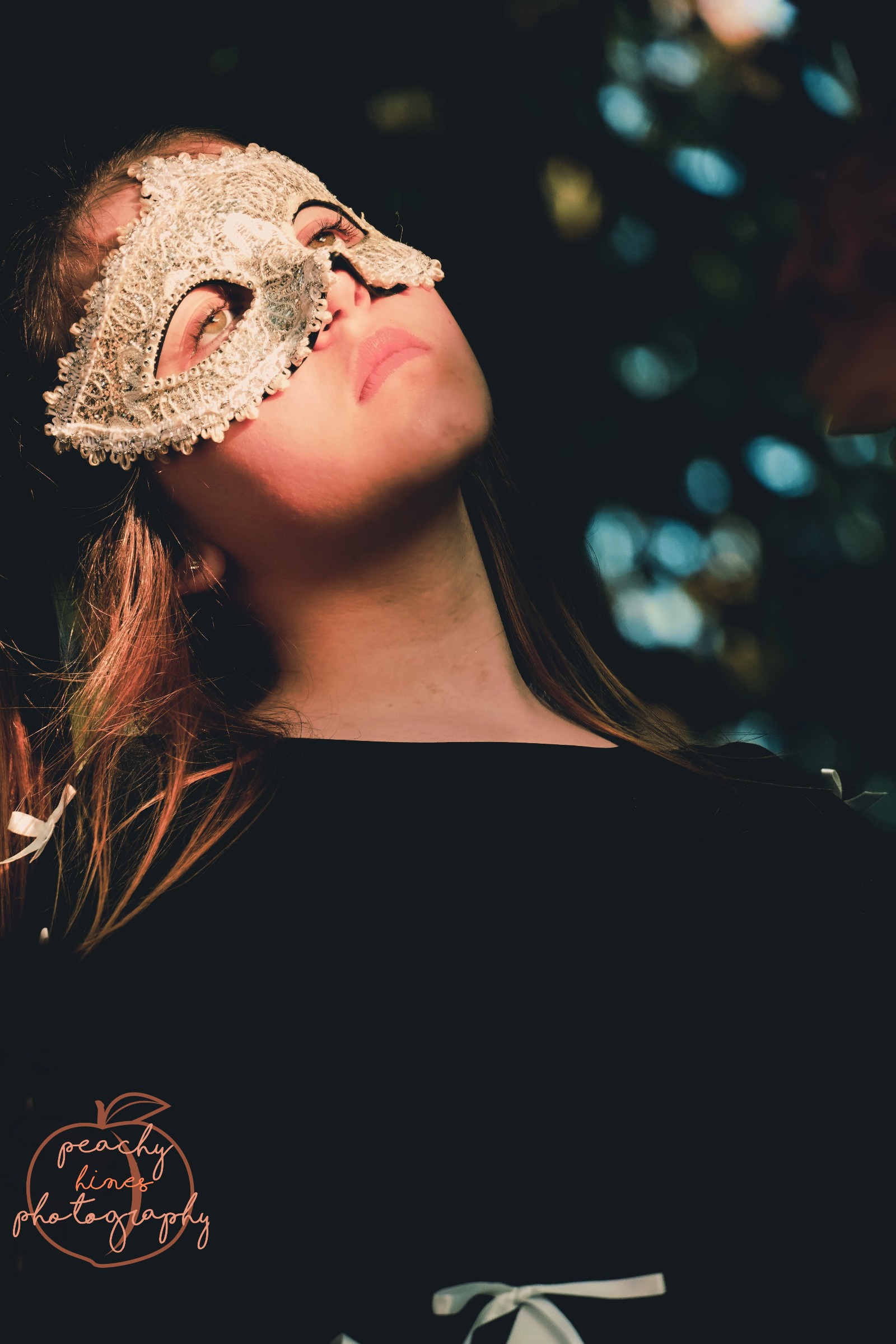 "Gilded Silence through the Lace"